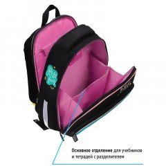 Ранец Berlingo Expert Light облегченный "Run for fun" 38*28*15см, 3 отделения, 2 кармана, анатомическая спинка - фото 8