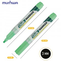Маркер меловой MunHwa, CM-04, зелёный, 3мм Маркер меловой MunHwa, CM-04, зелёный, 3мм - фото 3