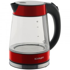 Чайник электрический Scarlett SC-EK27G79, 1,7л, 2200Вт, с подсветкой, стекло/пластик Чайник электрический Scarlett SC-EK27G79, 1,7л, 2200Вт, с подсветкой, стекло/пластик - фото 3