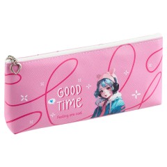 Пенал мягкий 200*85*30 MESHU "Good time", искусственная кожа - фото 2
