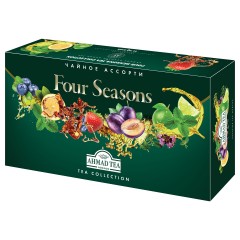 Чай AHMAD "Four Seasons" ассорти 15 вкусов, НАБОР 90 пакетов, N060S Чай AHMAD "Four Seasons" ассорти 15 вкусов, НАБОР 90 пакетов, N060S - фото 3