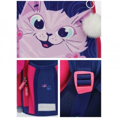 Ранец Berlingo Expert "Scary cat" 37*28*16см, 2 отделения, 2 кармана, анатомическая спинка - фото 9