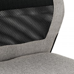 Кресло руководителя Helmi HL-E41 "Stylish", ткань/сетка, серая/бежевая Кресло руководителя Helmi HL-E41 "Stylish", ткань/сетка, серая/бежевая - фото 6