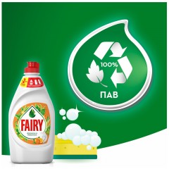 Средство для мытья посуды, 450 мл, FAIRY (Фейри) "Апельсин и лимонник" Средство для мытья посуды, 450 мл, FAIRY (Фейри) "Апельсин и лимонник" - фото 8