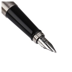 Набор Parker "Jotter Stainless Steel CT": ручка шариковая 1,0мм синяя и ручка перьевая 1,0мм синяя, подарочная упаковка Набор Parker "Jotter Stainless Steel CT": ручка шариковая 1,0мм синяя и ручка перьевая 1,0мм синяя, подарочная упаковка - фото 7