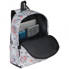 Рюкзак Berlingo Casual "First in Space" 39,5*27*13см, 1 отделение, 3 кармана, уплотненная спинка Рюкзак Berlingo Casual "First in Space" 39,5*27*13см, 1 отделение, 3 кармана, уплотненная спинка - фото 9