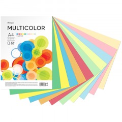 Бумага цветная OfficeSpace "Multicolor", А4, 80г/м2, 200л., (10 цветов) Бумага цветная OfficeSpace "Multicolor", А4, 80г/м2, 200л., (10 цветов) - фото 2
