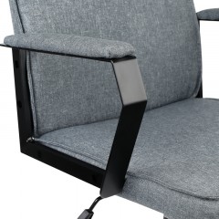 Кресло руководителя Helmi HL-E44 "Slot", ткань серая Кресло руководителя Helmi HL-E44 "Slot", ткань серая - фото 6