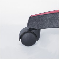 Кресло игровое Helmi HL-G05 "Effect", экокожа черная/красная, 2 подушки - фото 5