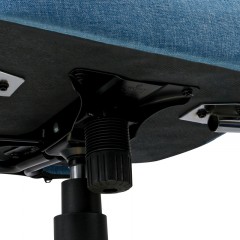 Кресло руководителя Helmi HL-E41 "Stylish", ткань/сетка, синяя/голубая Кресло руководителя Helmi HL-E41 "Stylish", ткань/сетка, синяя/голубая - фото 7