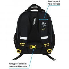 Ранец Berlingo Expert Light облегченный "Run for fun" 38*28*15см, 3 отделения, 2 кармана, анатомическая спинка - фото 6