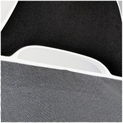 Кресло игровое Helmi HL-S05 "Podium", ткань/сетка/экокожа черная, пластик белый Кресло игровое Helmi HL-S05 "Podium", ткань/сетка/экокожа черная, пластик белый - фото 7