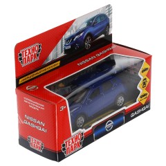 Машина игрушечная Технопарк "Nissan Qashqai", NISSAN, металл., 12см, синий, инерционная, с подвижными элементами Машина игрушечная Технопарк "Nissan Qashqai", NISSAN, металл., 12см, синий, инерционная, с подвижными элементами - фото 7