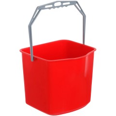 Тележка уборочная OfficeClean Professional 2 секции, 15л, отжим, корзина, держ. д/мусор. мешка Тележка уборочная OfficeClean Professional 2 секции, 15л, отжим, корзина, держ. д/мусор. мешка - фото 7