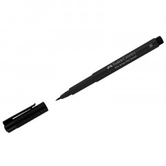 Набор капиллярных ручек Faber-Castell "Pitt Artist Pen" черные, 4шт., 0,3/0,5/0,7мм/Brush Набор капиллярных ручек Faber-Castell "Pitt Artist Pen" черные, 4шт., 0,3/0,5/0,7мм/Brush - фото 2