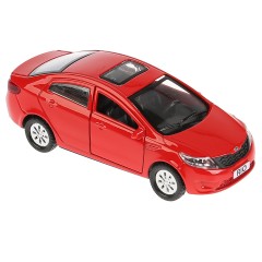 Машина игрушечная Технопарк "Kia Rio", KIA, металл., 12см, красный, инерционная, с подвижными элементами - фото 5