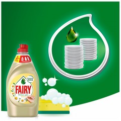 Средство для мытья посуды Fairy Нежные руки Ромашка и витамин Е 900мл Средство для мытья посуды Fairy Нежные руки Ромашка и витамин Е 900мл - фото 4