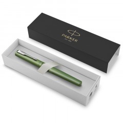 Ручка-роллер Parker "Vector XL Green" черная, 0,8мм, подарочная упаковка Ручка-роллер Parker "Vector XL Green" черная, 0,8мм, подарочная упаковка - фото 5
