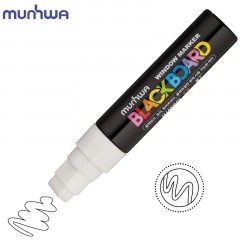 Маркер меловой MUNHWA "Black Board Jumbo", БЕЛЫЙ, 15 мм, влагостираемый, на водной основе, JBM15-05 Маркер меловой MUNHWA "Black Board Jumbo", БЕЛЫЙ, 15 мм, влагостираемый, на водной основе, JBM15-05 - фото 2