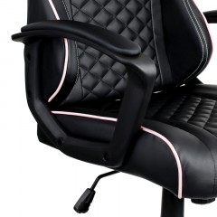 Кресло игровое Helmi HL-S10 "Level up", экокожа черная Кресло игровое Helmi HL-S10 "Level up", экокожа черная - фото 6
