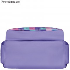 Рюкзак Berlingo Light "Squares" 39,5*28*16см, 2 отделения, 3 кармана, уплотненная спинка Рюкзак Berlingo Light "Squares" 39,5*28*16см, 2 отделения, 3 кармана, уплотненная спинка - фото 7