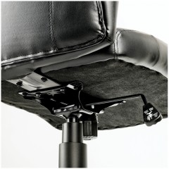 Кресло руководителя Helmi HL-E24 "Iсon", экокожа черная, хром - фото 8