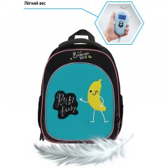 Ранец Berlingo Expert Light облегченный "Run for fun" 38*28*15см, 3 отделения, 2 кармана, анатомическая спинка - фото 9