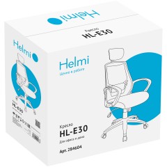 Кресло руководителя Helmi HL-E30 "Ergo" LT, регулируемые подголовник и поясничный упор, ткань черная Кресло руководителя Helmi HL-E30 "Ergo" LT, регулируемые подголовник и поясничный упор, ткань черная - фото 10