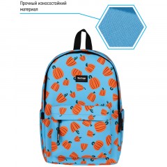 Рюкзак Berlingo Casual "Pumpkin" 39,5*27*13см, 1 отделение, 3 кармана, уплотненная спинка Рюкзак Berlingo Casual "Pumpkin" 39,5*27*13см, 1 отделение, 3 кармана, уплотненная спинка - фото 3