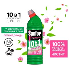 Чистящее средство 1 кг, SANFOR Universal (Санфор Универсал) "Летний Дождь", гель, 1956 Чистящее средство 1 кг, SANFOR Universal (Санфор Универсал) "Летний Дождь", гель, 1956 - фото 2