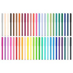 Фломастеры Faber-Castell "Замок", 50цв., смываемые, картон, европодвес Фломастеры Faber-Castell "Замок", 50цв., смываемые, картон, европодвес - фото 2