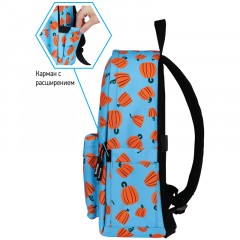 Рюкзак Berlingo Casual "Pumpkin" 39,5*27*13см, 1 отделение, 3 кармана, уплотненная спинка Рюкзак Berlingo Casual "Pumpkin" 39,5*27*13см, 1 отделение, 3 кармана, уплотненная спинка - фото 6