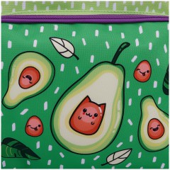 Ранец ArtSpace облегченный Happy School "Happy Avocado" 39*28*18см, 1 отделение, 4 кармана, анатомическая спинка Ранец ArtSpace облегченный Happy School "Happy Avocado" 39*28*18см, 1 отделение, 4 кармана, анатомическая спинка - фото 6
