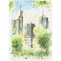 Акварель художественная Faber-Castell "Watercolours", 48цв., кюветы, + кисть "Water Brush"+ съемная палитра, пластиковая упаковка Акварель художественная Faber-Castell "Watercolours", 48цв., кюветы, + кисть "Water Brush"+ съемная палитра, пластиковая упаковка - фото 3