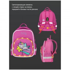 Рюкзак Berlingo Kids "Unistar" 36*27*12см, 1 отделение, 2 кармана, эргономичная спинка, LED кант Рюкзак Berlingo Kids "Unistar" 36*27*12см, 1 отделение, 2 кармана, эргономичная спинка, LED кант - фото 10