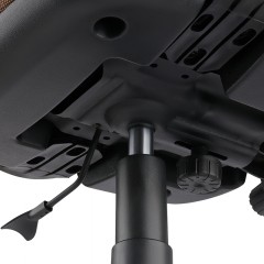 Кресло оператора Helmi HL-M30 "Престиж", ткань коричнево-бежевая В28 Кресло оператора Helmi HL-M30 "Престиж", ткань коричнево-бежевая В28 - фото 7