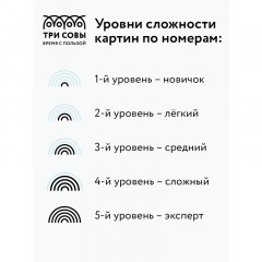 Картина по номерам на холсте ТРИ СОВЫ "Закат", 40*50, с акриловыми красками и кистями Картина по номерам на холсте ТРИ СОВЫ "Закат", 40*50, с акриловыми красками и кистями - фото 4