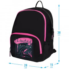 Рюкзак Berlingo Light "Limited edition" 39,5*28*16см, 2 отделения, 3 кармана, уплотненная спинка Рюкзак Berlingo Light "Limited edition" 39,5*28*16см, 2 отделения, 3 кармана, уплотненная спинка - фото 2