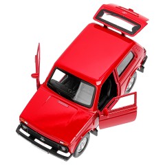 Машина игрушечная Технопарк "Lada 4x4", LADA, металл., 12см, красный, инерционная, с подвижными элементами - фото 9