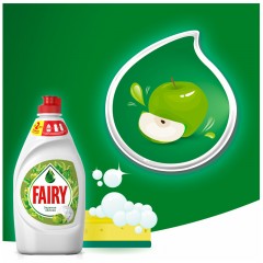 Средство для мытья посуды, 900 мл, FAIRY (Фейри) "Зеленое яблоко" Средство для мытья посуды, 900 мл, FAIRY (Фейри) "Зеленое яблоко" - фото 3