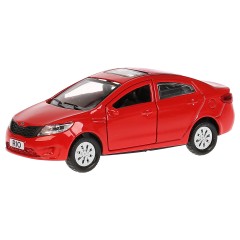 Машина игрушечная Технопарк "Kia Rio", KIA, металл., 12см, красный, инерционная, с подвижными элементами - фото 2