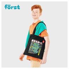 Сумка-шоппер F?rst "Dragon" 40*35см, 1 отделение, мужская/женская - фото 5