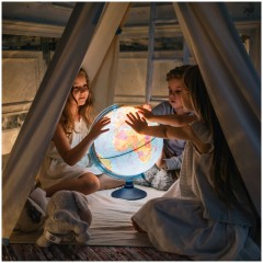 Глобус политический Globen, 32см, с подсветкой на круглой подставке Глобус политический Globen, 32см, с подсветкой на круглой подставке - фото 4