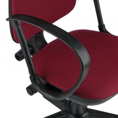 Кресло оператора Helmi HL-M30 "Престиж", ткань бордовая 2А Кресло оператора Helmi HL-M30 "Престиж", ткань бордовая 2А - фото 6