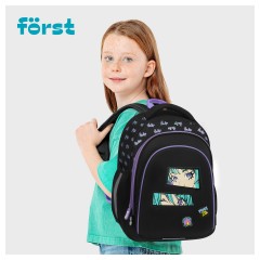 Ранец F?rst F-Base "Fancy" 36*29*17см, 3 отделения, 2 кармана, анатомическая спинка - фото 10