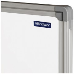 Доска магнитно-маркерная OfficeSpace, 90*60см, двустронняя, поворотная, мобильная, алюминиевый профиль - фото 5