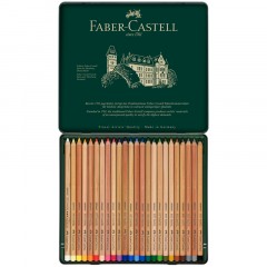 Пастельные карандаши Faber-Castell "Pitt Pastel", 24цв., метал. коробка Пастельные карандаши Faber-Castell "Pitt Pastel", 24цв., метал. коробка - фото 2