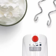 Миксер BOSCH MFQ3010, 300 Вт, 2 скорости, 2 венчика, 2 крюка для теста, белый Миксер BOSCH MFQ3010, 300 Вт, 2 скорости, 2 венчика, 2 крюка для теста, белый - фото 6