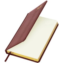 Ежедневник датированный 2026 А5 138x213 мм, BRAUBERG "Iguana", под кожу, коричневый, 117057 - фото 4