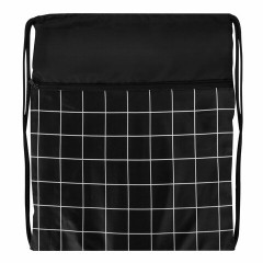 Мешок для обуви BRAUBERG БОЛЬШОЙ, с ручкой, карман на молнии, сетка, 49х41 см, "Checkered", 272404 Мешок для обуви BRAUBERG БОЛЬШОЙ, с ручкой, карман на молнии, сетка, 49х41 см, "Checkered", 272404 - фото 2